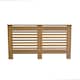 image 1 of Stylish MDF Unpainted Horizontal Design Radiator Cover - Large