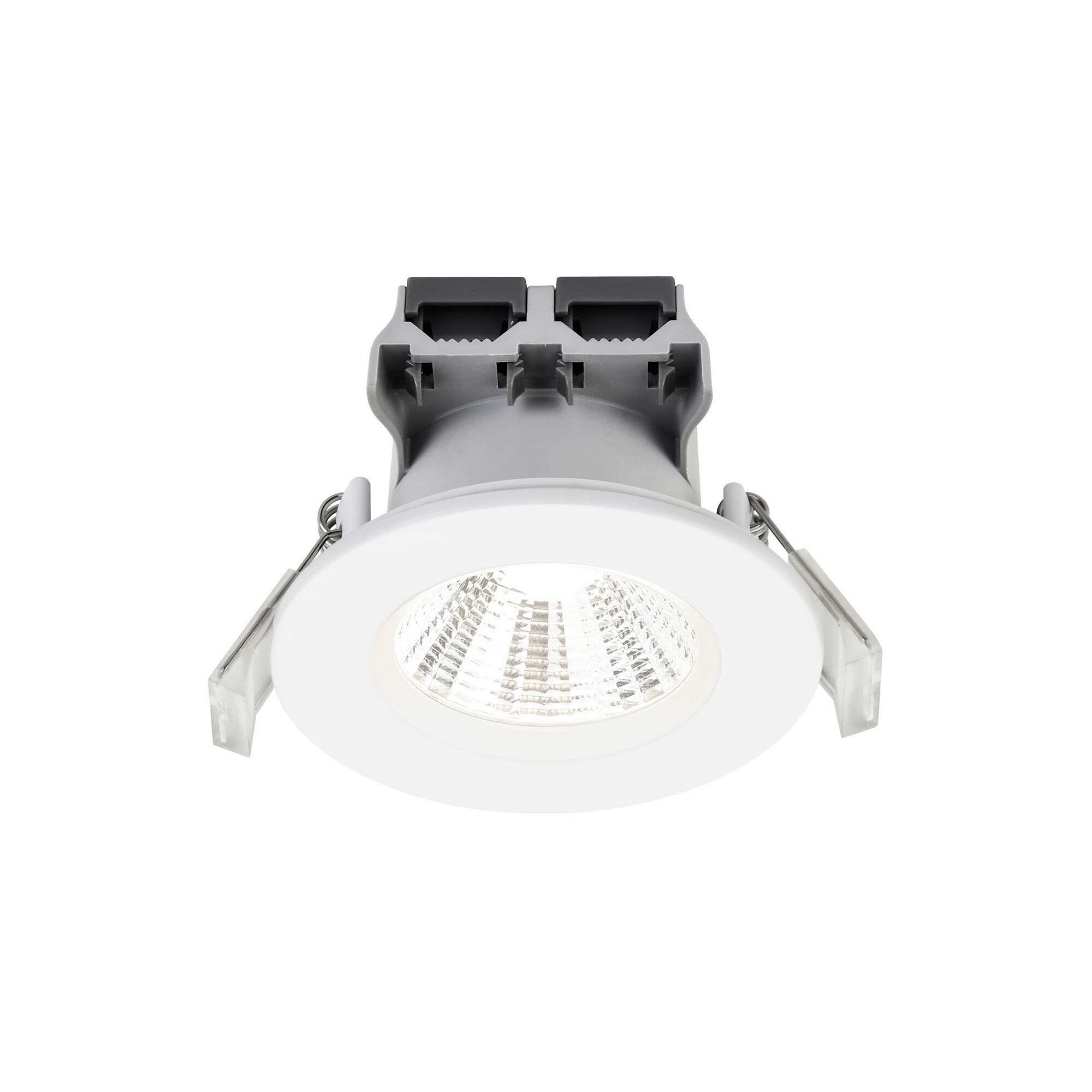 Nordlux Fremont Indoor Downlight White Metal Intergrated LED 3 Pack - Mains Powered, IP65
