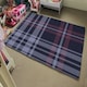 image 4 of Tartan plaid pattern (Rug) Multi | Medium: 80x150cm