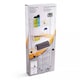 image 4 of 3 Tier Fruit Trolly Basket Rack Kitchen Storage Vegetable Cart Wheels Roller DIY - White