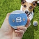 image 2 of Pre-Personalised Dog Ball Gift Pack 2pcs Blue S