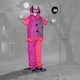 image 7 of Outsunny Sound Activated Halloween Animatronics Clown with Red Light Up Eyes