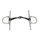 image 1 of Shires Sweet Iron Horse Full Cheek Snaffle Bit - Black - 4.5in