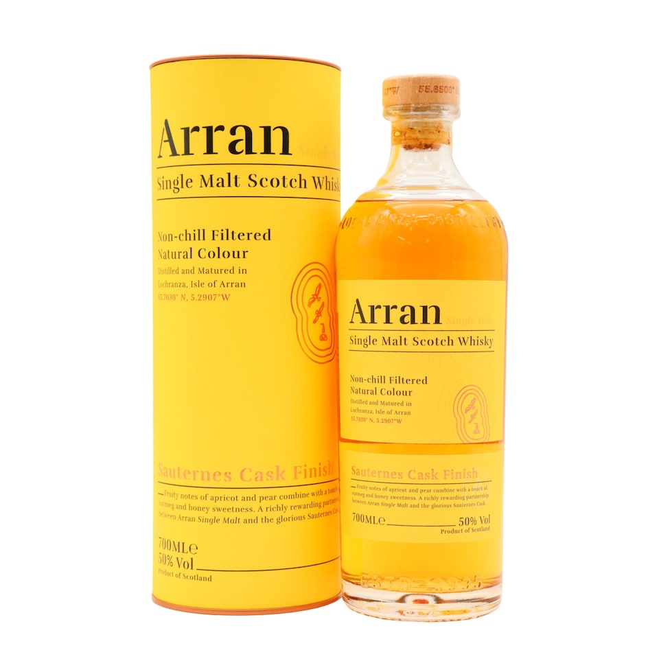 image 1 of Arran - Sauternes Cask Finish Single Malt Scotch Whisky