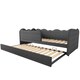 image 8 of 3ft Single Daybed Frame with Slatted Base, Multi-Functional Bed for Adults & Children