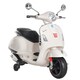 image 1 of HOMCOM Kids Ride On Motorcycle Vespa Licensed Boys Girls 6V LED Lights MP3 Horn