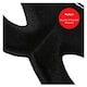 image 3 of Highway Rodent Costume - Feather Tricorn Hat, Cape, Nose & Mask Black | One Size