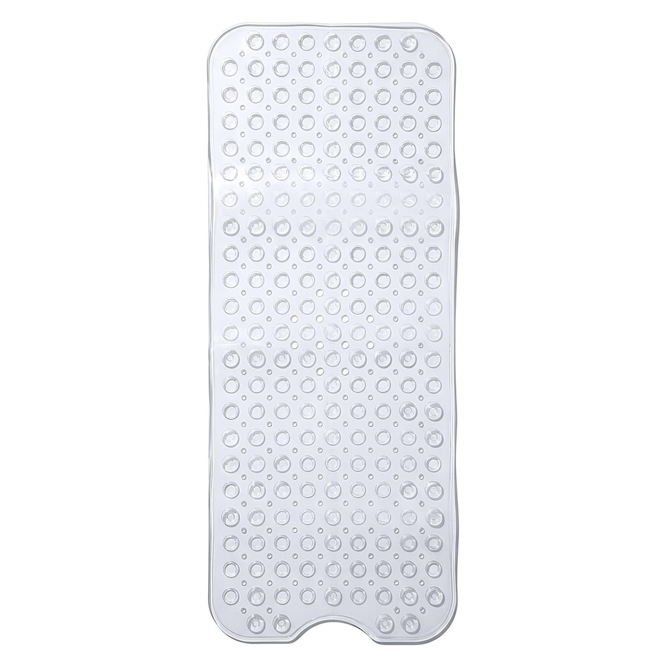 image 1 of Harbour Housewares Non-Slip Bath Mat - 100 x 40cm