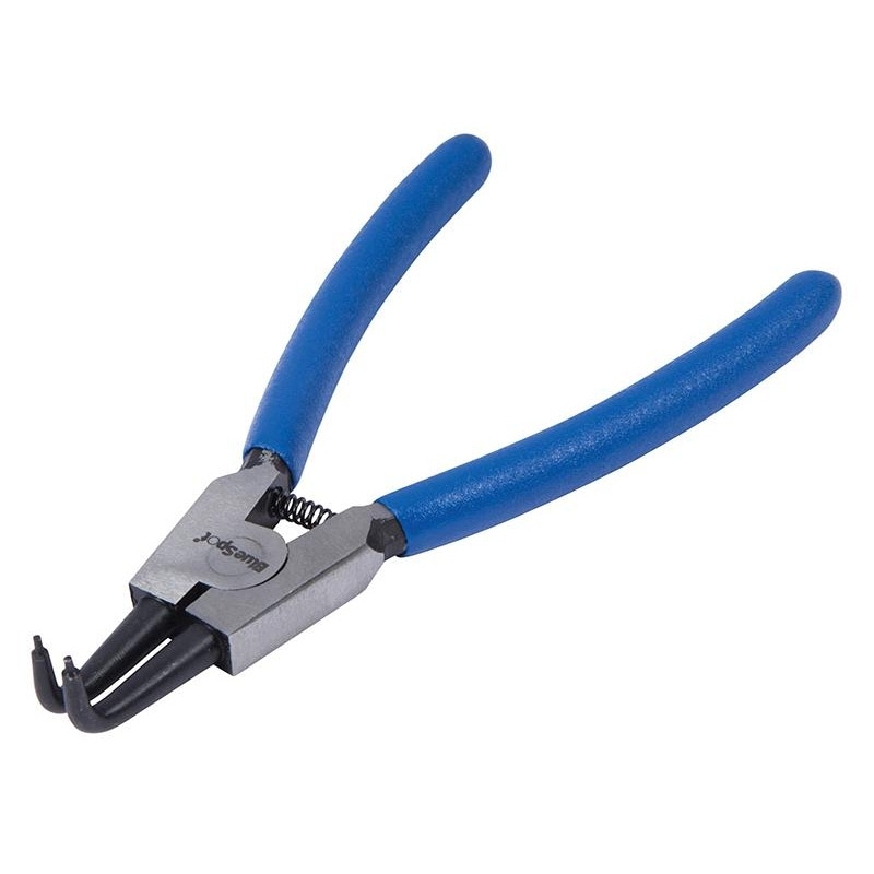 Bluespot Tools Circlip Pliers External Bent 90 Tip 150mm (6in) Multi Multi Colour One Size 1
