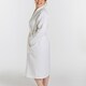 image 3 of Martex Linen Bathrobe Small White