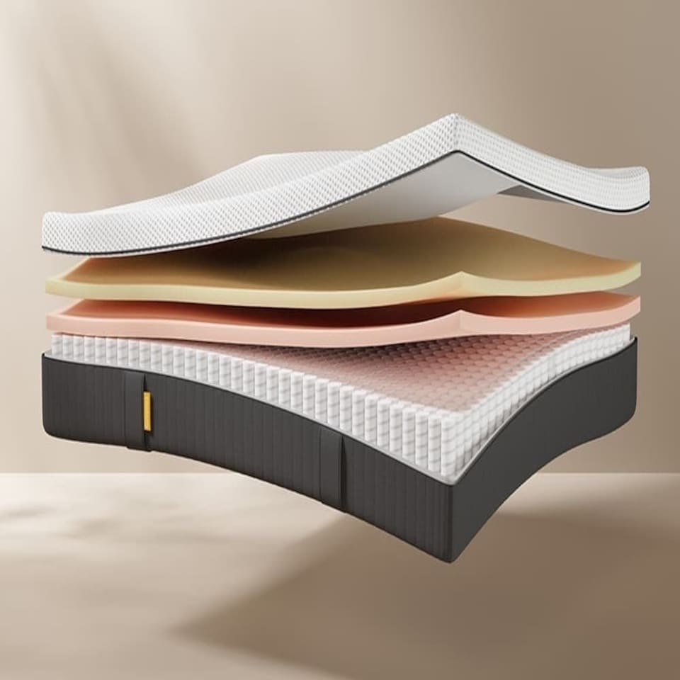 image 1 of Emma Hybrid Thermosync Mattress White | Super King