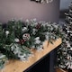 image 5 of 2.7m Green Mixed Needle Christmas Garland with Pine Cones and Red Berries