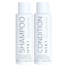 NYK1 Sulphate Free Hair Shampoo And Conditioner Set (500ml x2) Non-Stripping & Nourishing Aftercare