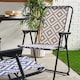 image 4 of OHS 6 Piece Patio Set Outdoor Table Chairs Parasol Garden Furniture