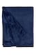 image 1 of Plush Collection Flannel Fleece Super Soft Throw in Navy (55" x 71") | Blue | Blue