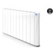 image 1 of 907mm (W) x 575mm (H) - White Wi-Fi Electric Oil Filled Radiator (Alicante +) - 1100 Watts - Depth 98mm - Heats Up To 11m²