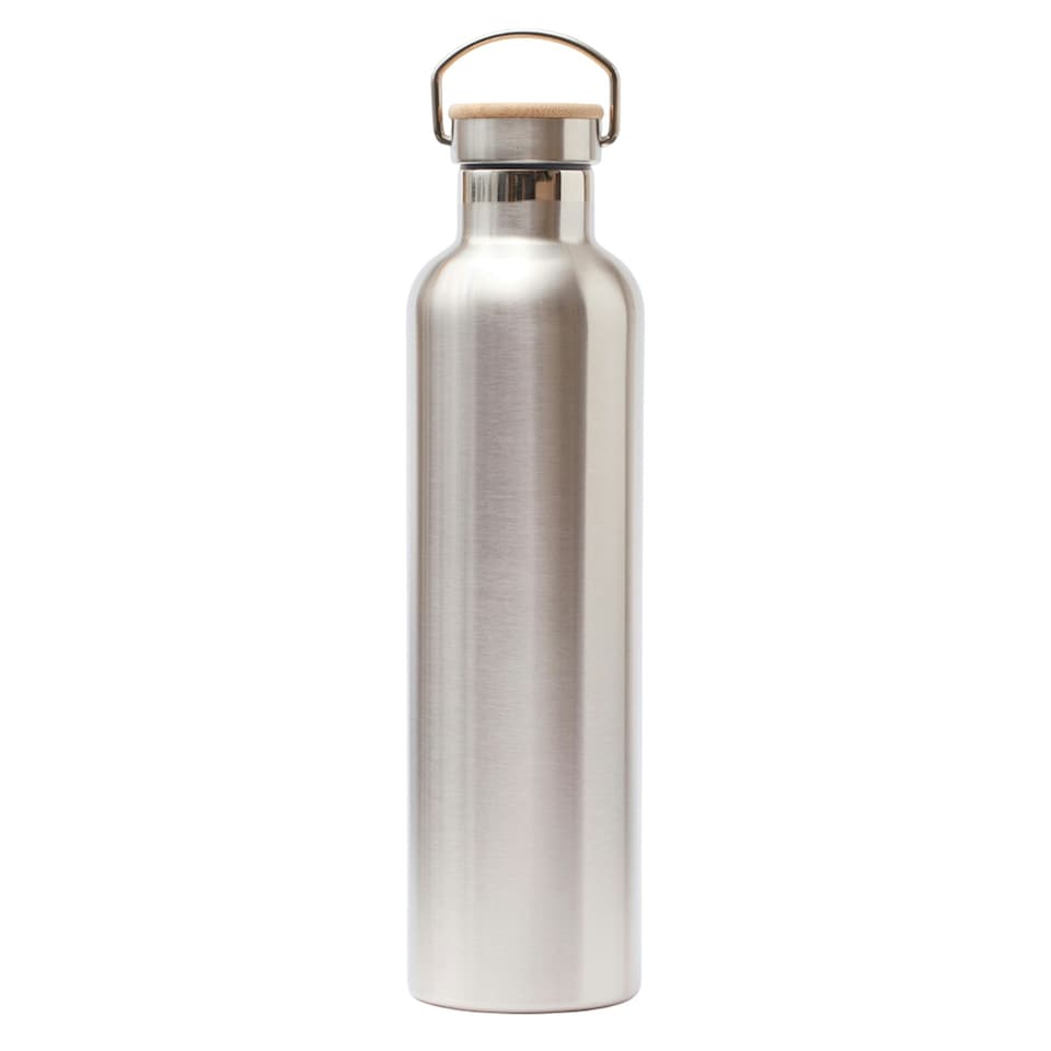 image 1 of Vinga 1000ml Insulated Water Bottle - Steel - One Size Grey | One Size