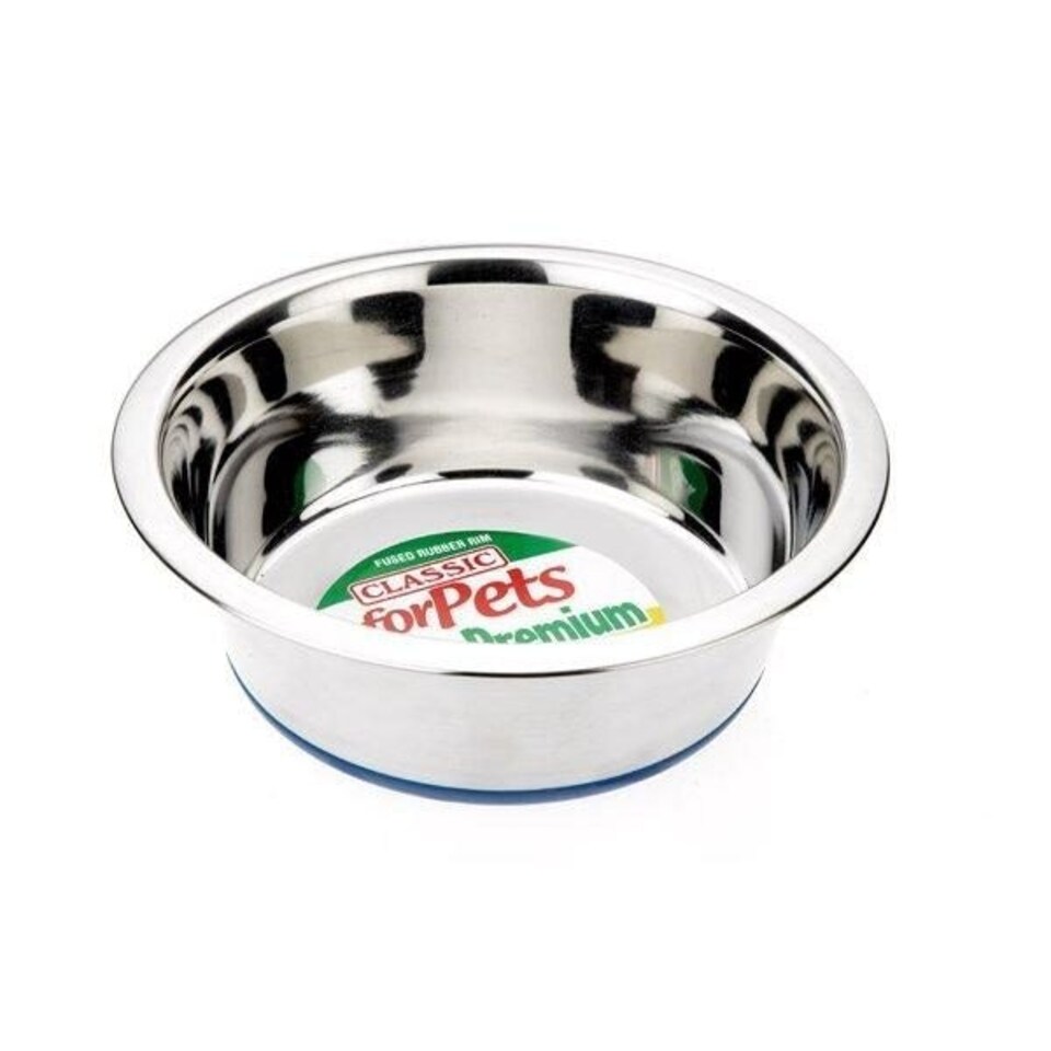 Classic Super Prem S/Steel Non Slip Dish 1600ml (215mmDia) (Pack of 6)