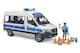 image 1 of Bruder MB Sprinter Police with policeman and L S Module Delivery Vehicle Model
