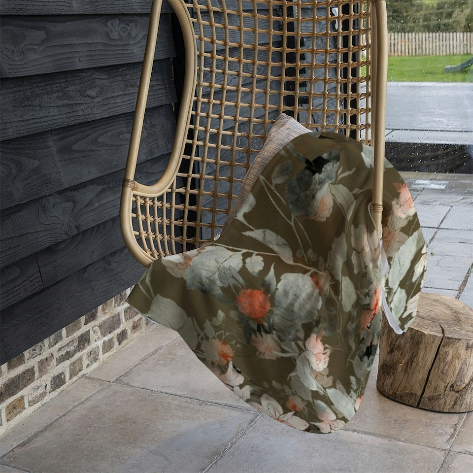 image 1 of Imprint fantastic paint bouquet (Blanket)