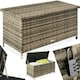 image 1 of Storage Box Kiruna - rattan garden furniture cushion storage 120 x 55 x 61.5 cm Brown | Nature