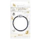 image 4 of Harry Potter Black Leather Bracelet for Slider Charms- HP0029-21