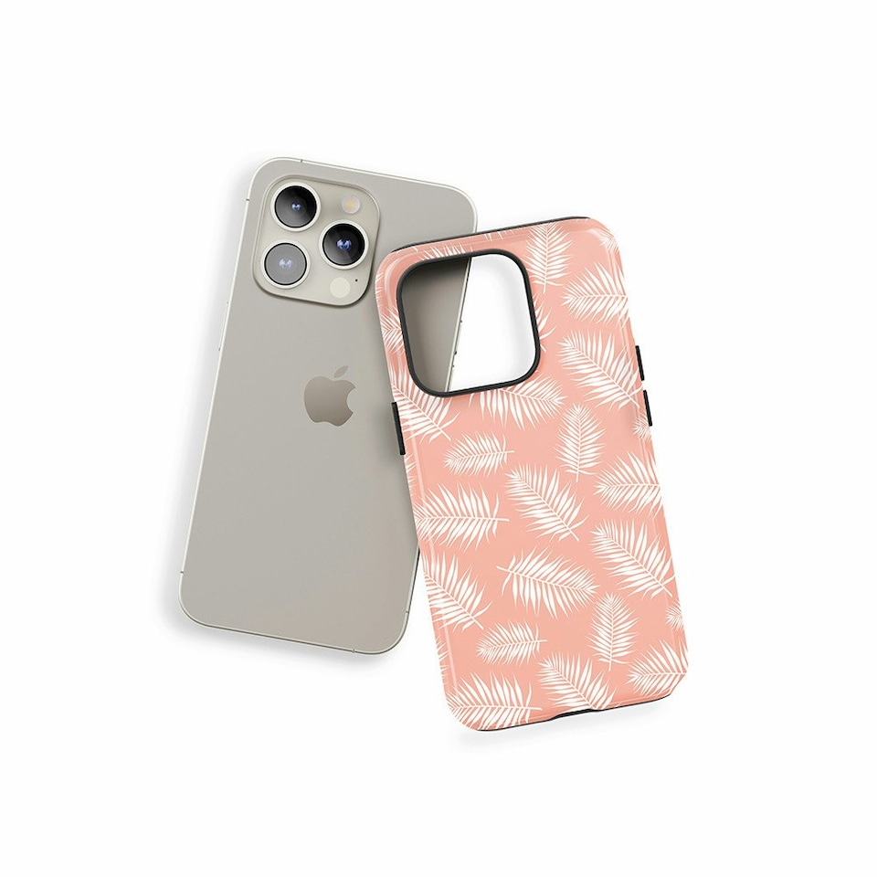 image 1 of Pink Leaf Phone Case | Pink | iPhone 16 Pro Max
Slim | iPhone 16 Pro Max
Slim