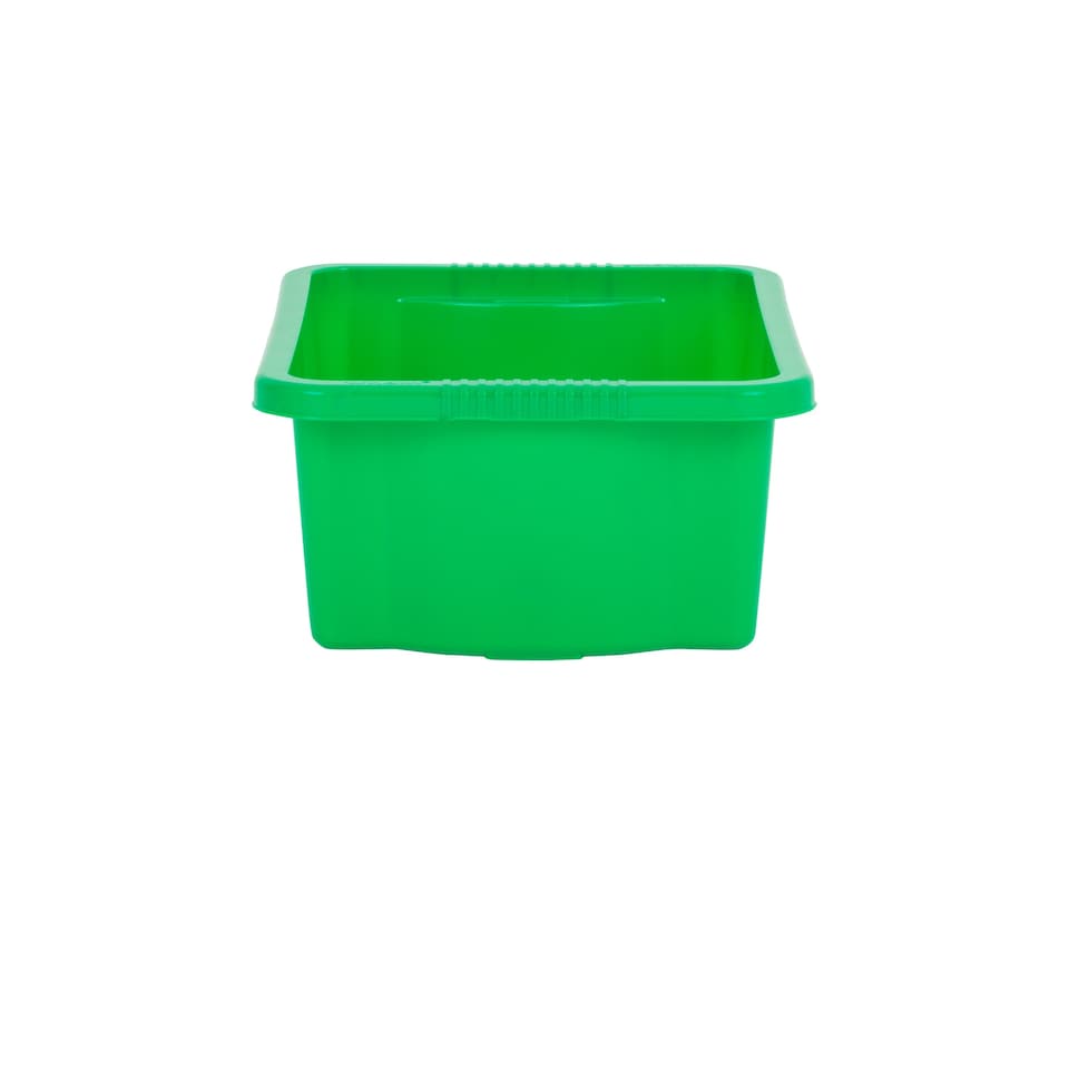 image 1 of Wham Stack & Store 4 x 16L Plastic Storage Boxes | Green | 4