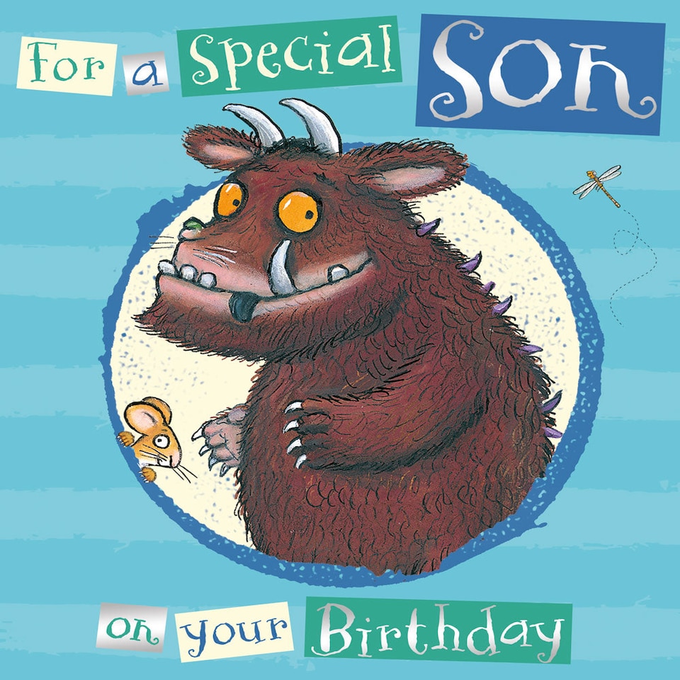 image 1 of The Gruffalo Son Birthday Card