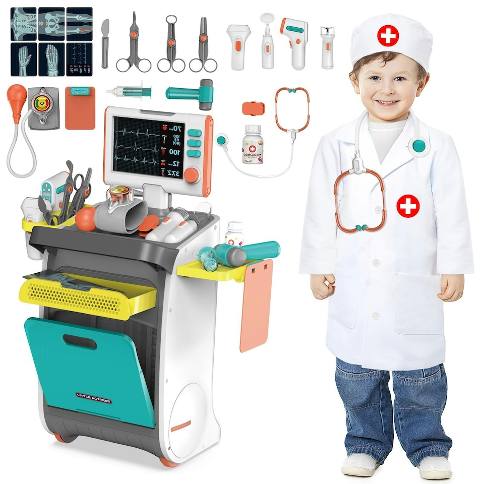 image 1 of Pretend  Playset with Realistic Accessories