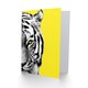 image 2 of Close Up Beasties Tiger Art Blank Just to Say Card