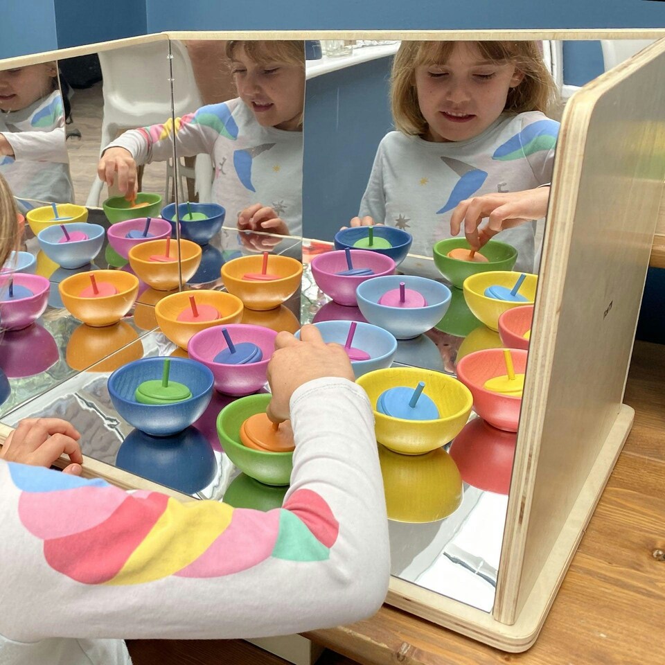 image 1 of Wooden Exploratory Mirror