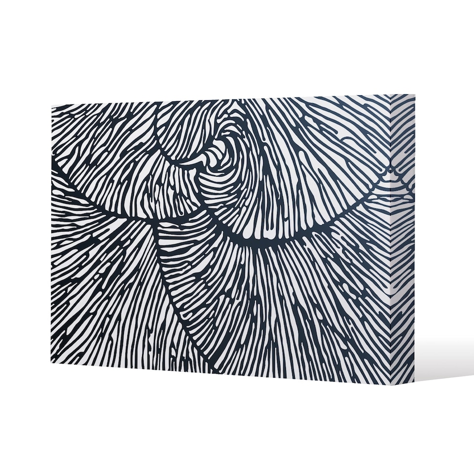 design with natural analogues texture (Canvas Print) / 61 x 41 x 4cm | Multi