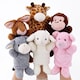 image 1 of The Magic Toy Shop Animal Hand Puppets Set of 6 Storytelling Kids Toys