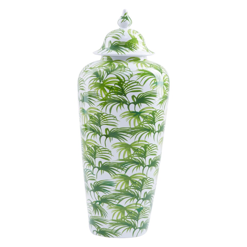 image 1 of Interiors by Premier Small Botanic Jar Green