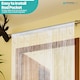 image 6 of Polyester Glitter Beaded String Curtain Panel - 200x100cm