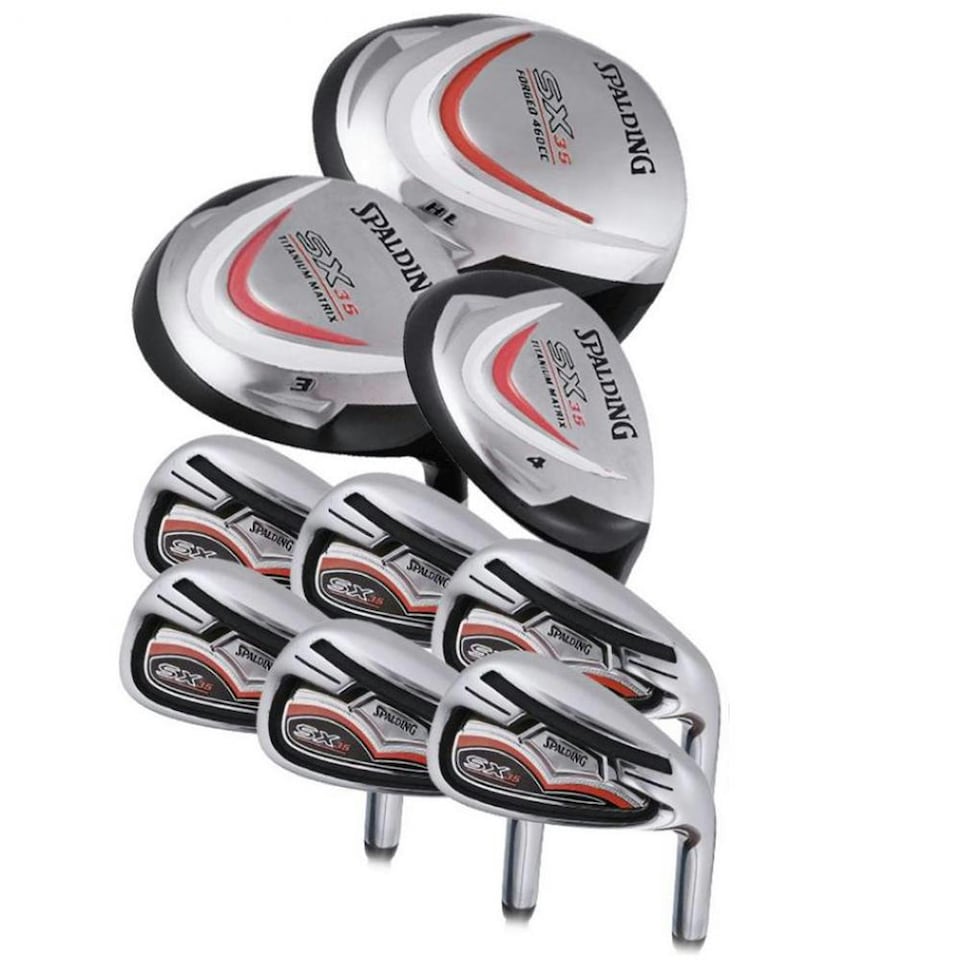 image 1 of Spalding SX 35 Men's Right Hand Graphite Golf Set