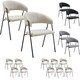 image 10 of Dining Chair Bedano - woven fabric, padded, 150 kg load capacity - Set of 2 Grey | Greige