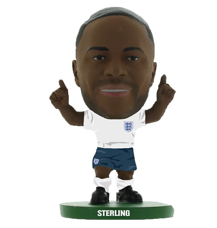 Soccerstarz England Raheem Sterling (NEW SCULPT) (2022 Version) Figure