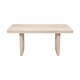 image 1 of Hudson Carved 6 Seater Dining Table - Mango Wood - L90 x W165 x H78 cm | Cream