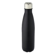 Bullet Cove Stainless Steel 500ml Bottle - Solid Black - One Size