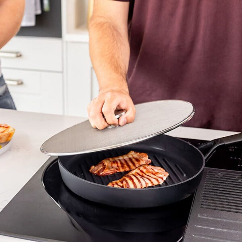 image 1 of KitchenAid 33cm Odour Absorbing Splatter Guard