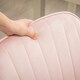 image 8 of HOMCOM Office Chair, Swivel Desk Chair w/ Adjustable Height, Pink