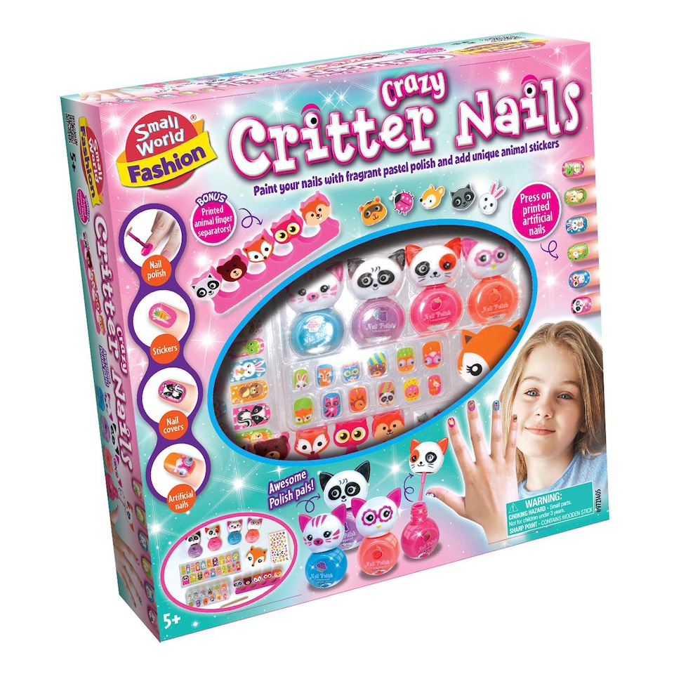 image 1 of Crazy Critter Nails
