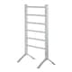 image 7 of Oypla Portable Aluminium Electric Towel Rail Warmer with 6 Heated Bars