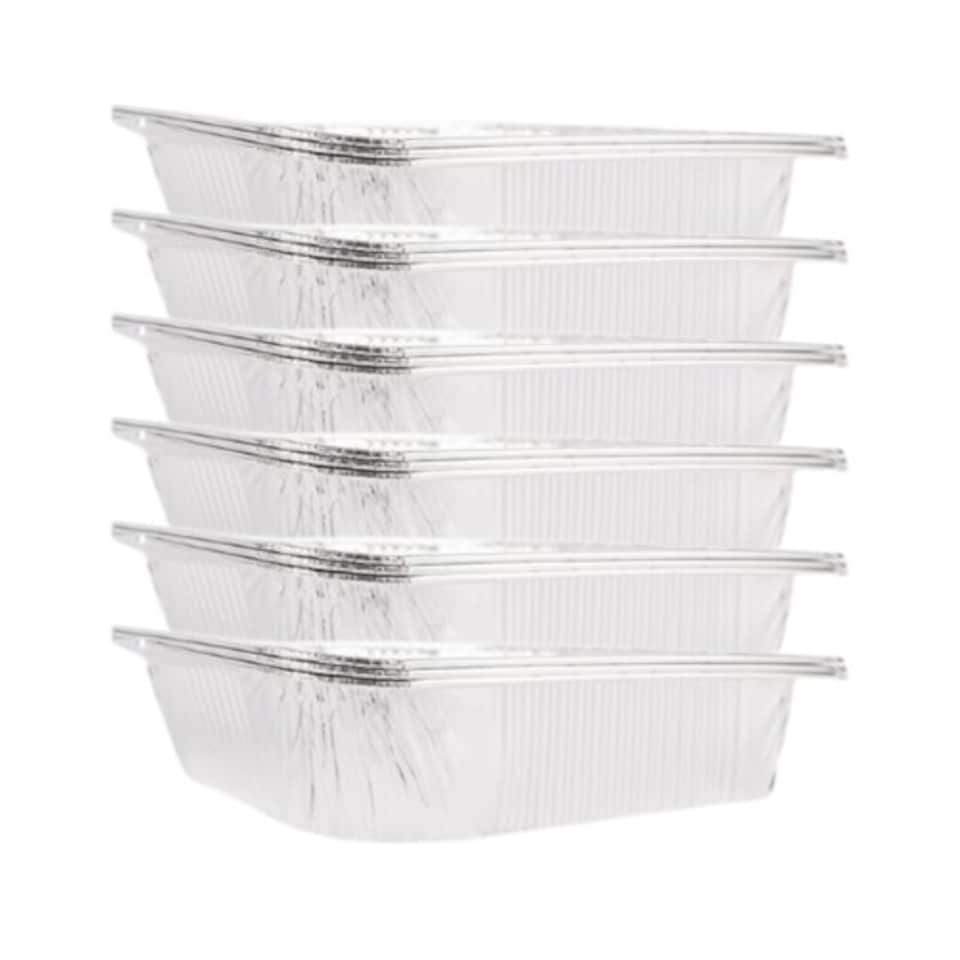 image 1 of Serve Up Foil Roasting Tray 32cm x 26.5cm | Silver | 6 - Silver | 6 Packs | 6