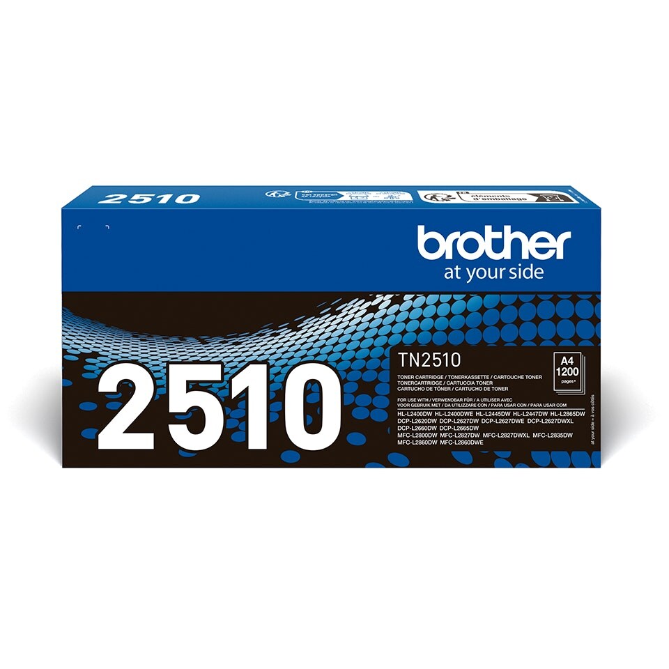 image 1 of Brother TN2510 Black Toner Cartridge Black | Compatible Brother TN2510 Black Toner Cartridge