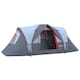 image 1 of Outsunny Outdoor  Camping Tent For 5-6 with Bag, Fibreglass & Steel Frame