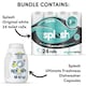 image 2 of Splesh Toilet Paper Original White 3-Ply 24 Rolls with 3in1 Dishwasher Tablets 150W