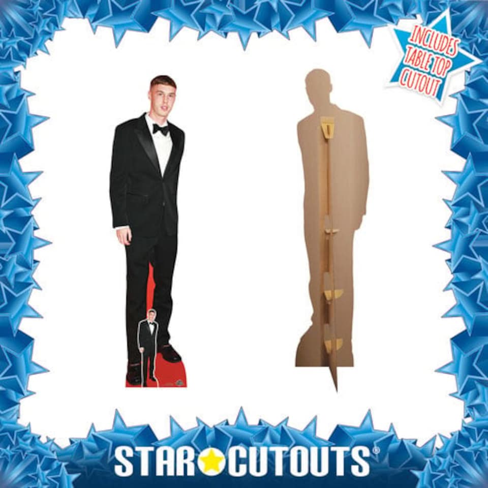 image 1 of Cole Palmer Lifesize Cardboard Cutout 186cm